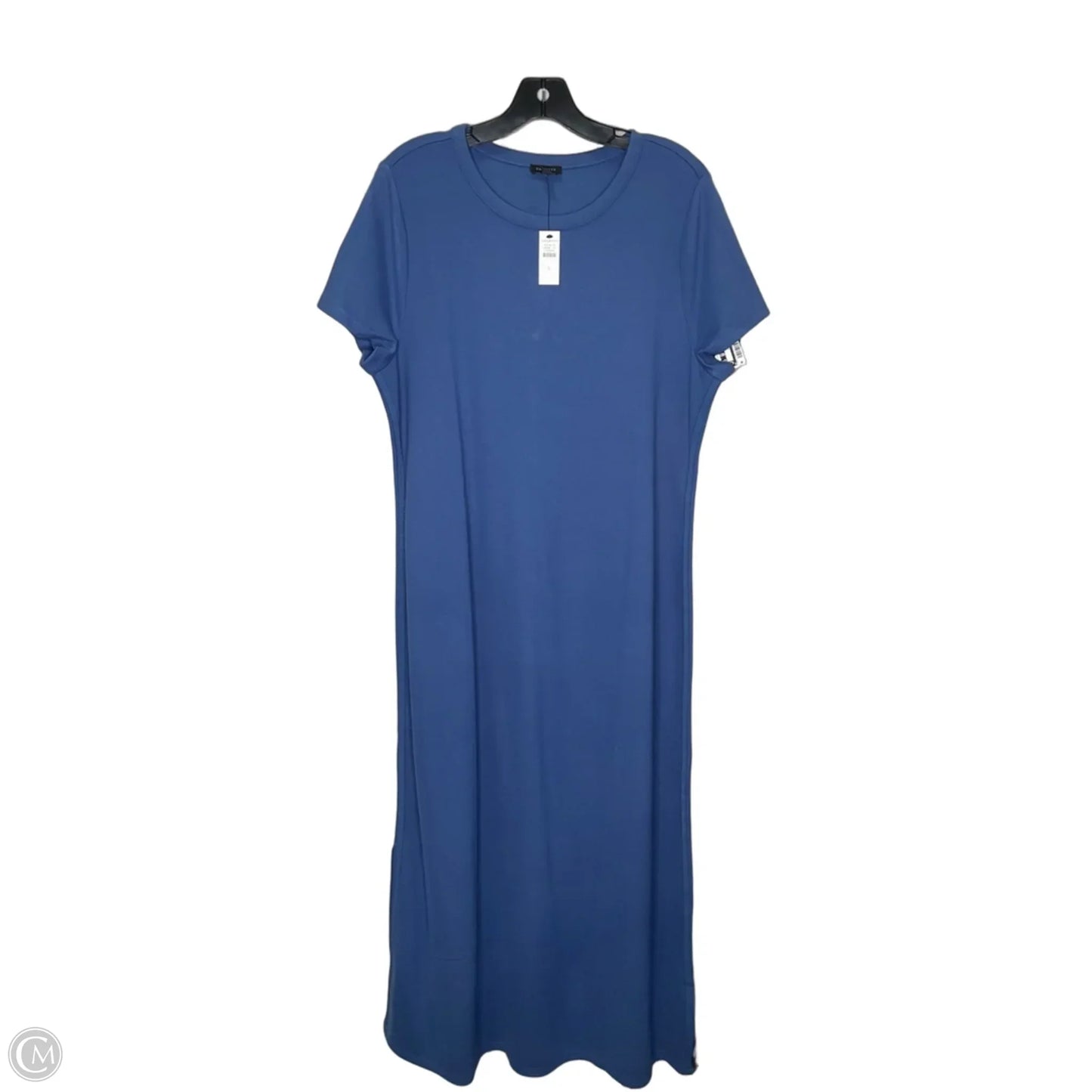 Dress Casual Maxi By Talbots In Blue, Size: L