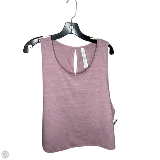 Athletic Tank Top By Clothes Mentor In Purple, Size: 3x