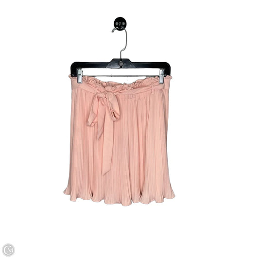 Shorts By Clothes Mentor In Pink, Size: L