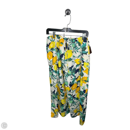 Skirt Maxi By H&m In Yellow, Size: M