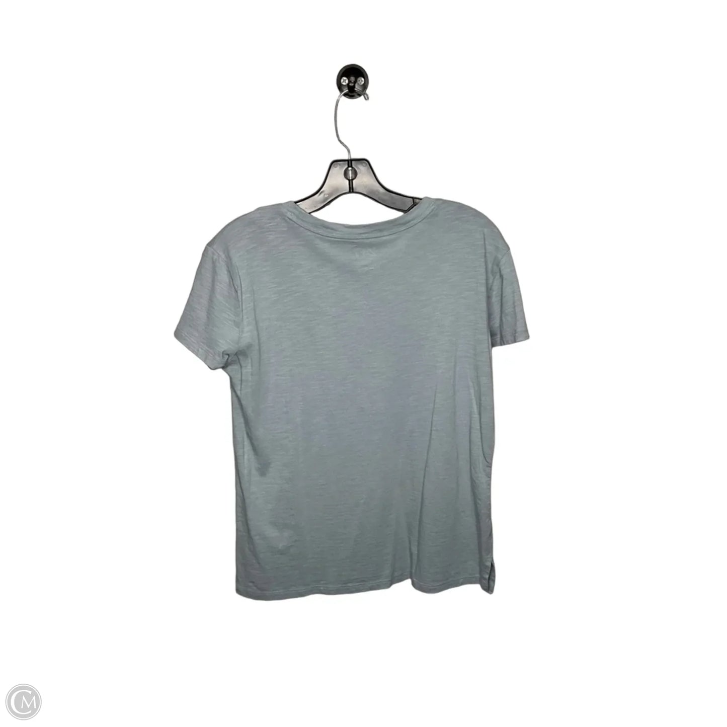 Top Short Sleeve By Maurices In Grey, Size: M