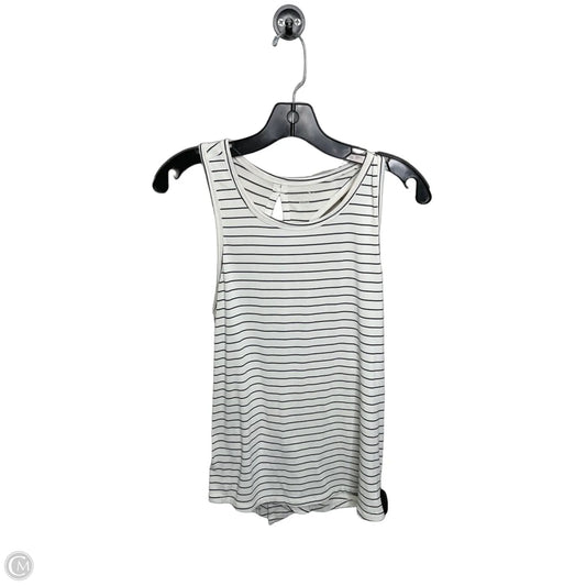 Athletic Tank Top By Old Navy In Striped Pattern, Size: M