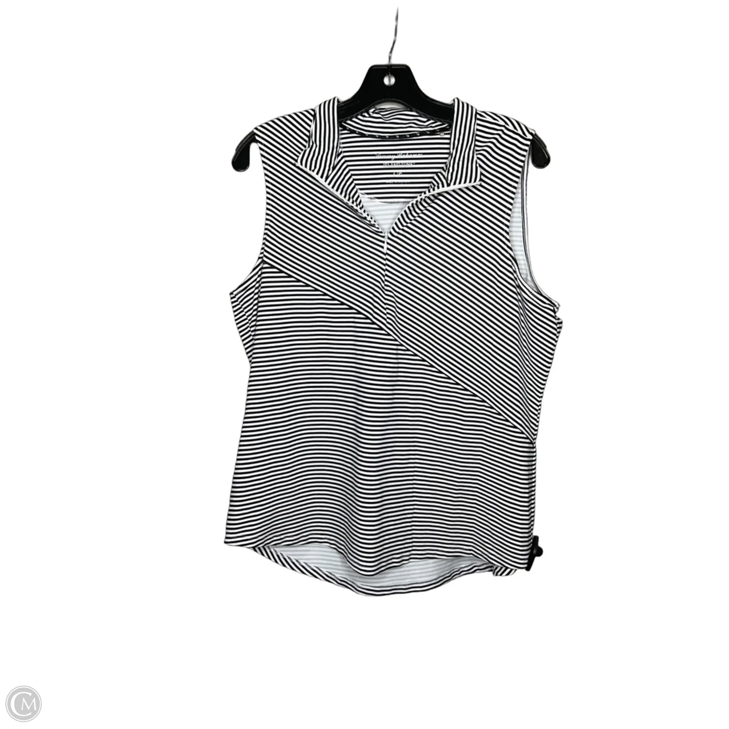 Athletic Tank Top By Tommy Bahama In Striped Pattern, Size: L