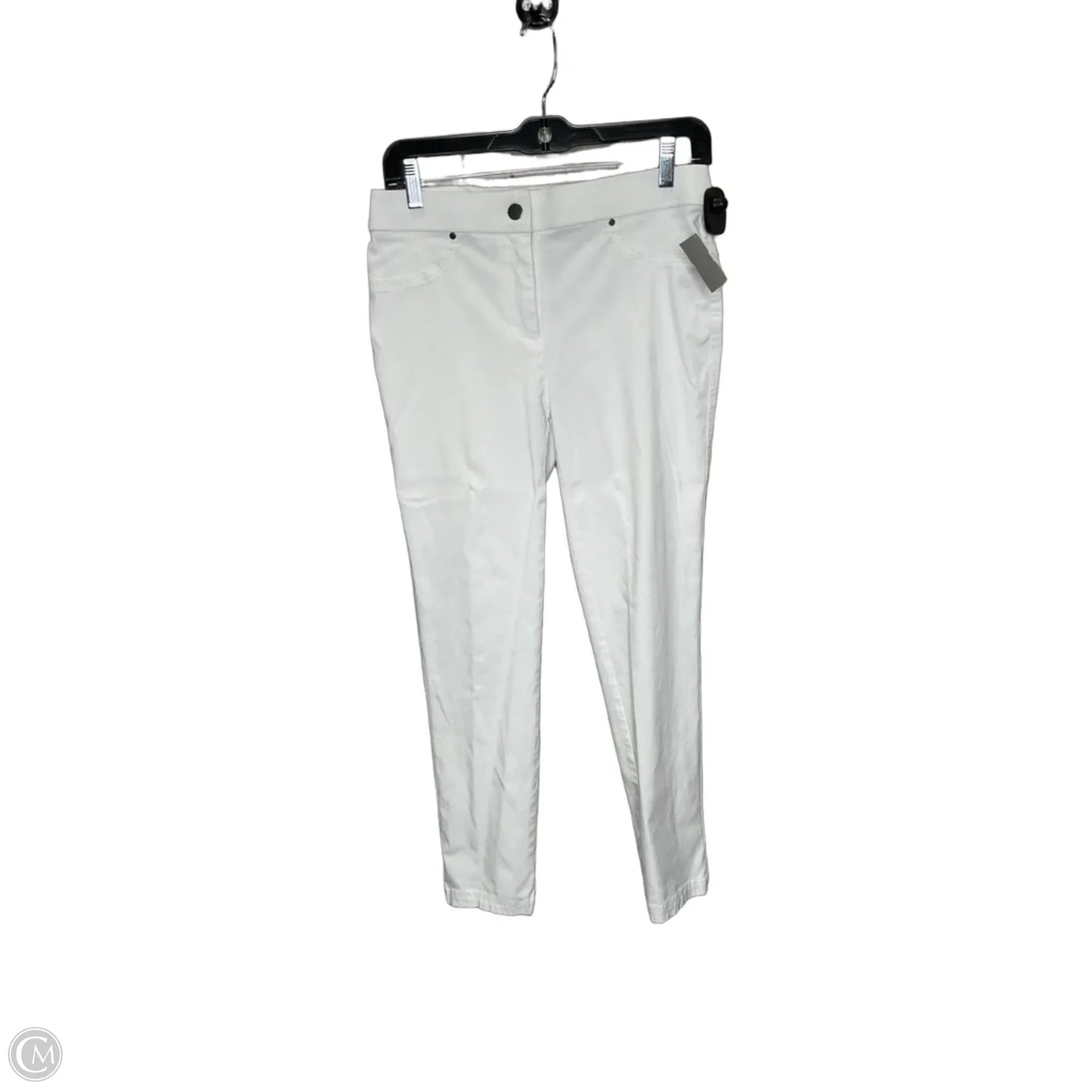 Pants Cropped By Chicos In White, Size: 0