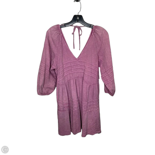Dress Casual Short By Clothes Mentor In Pink, Size: S