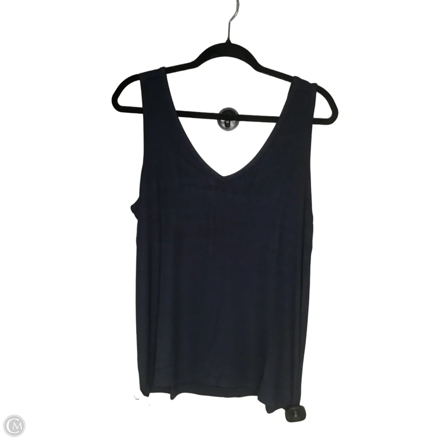Top Sleeveless By Cabi In Navy, Size: L