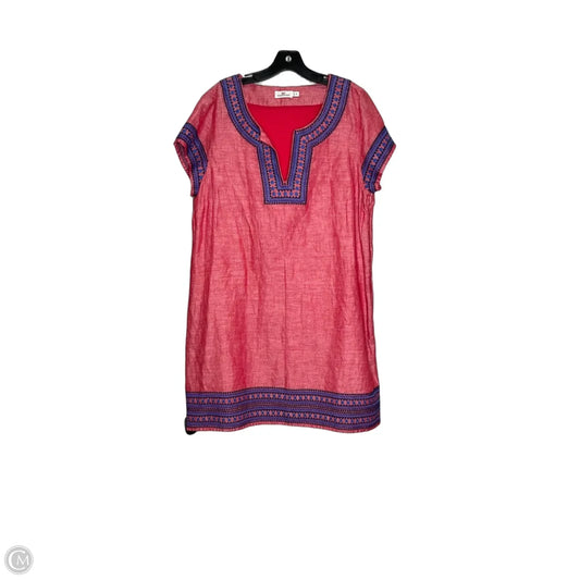 Dress Casual Short By Vineyard Vines In Blue & Silver, Size: 2x
