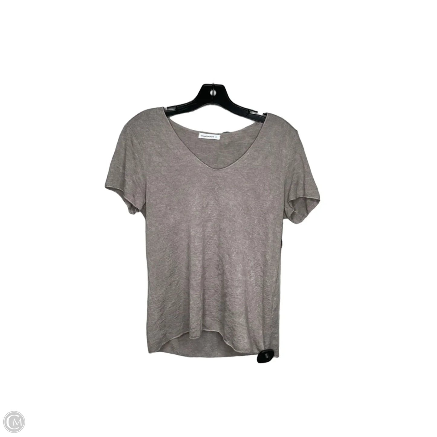 Top Short Sleeve By Clothes Mentor In Grey, Size: S