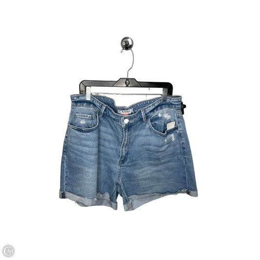 Shorts By Arula In Blue Denim, Size: 3x