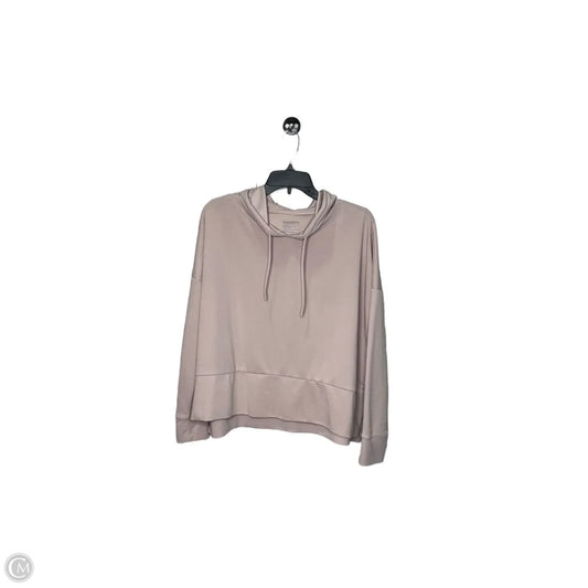 Athletic Top Long Sleeve Hoodie By Mondetta In Pink, Size: S