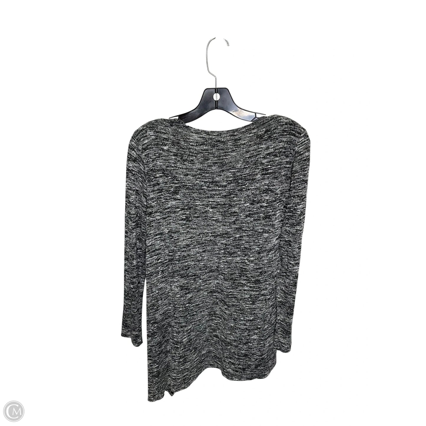 Top Long Sleeve By Max Studio In Grey, Size: S