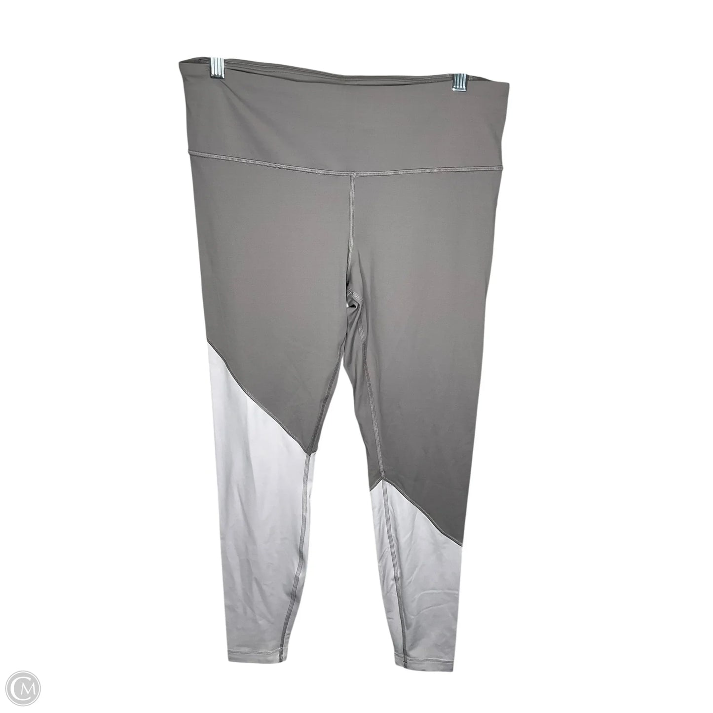 Athletic Leggings By Lululemon In Grey, Size: 12