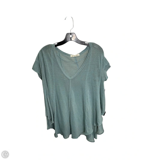 Top Short Sleeve By We The Free In Blue, Size: S