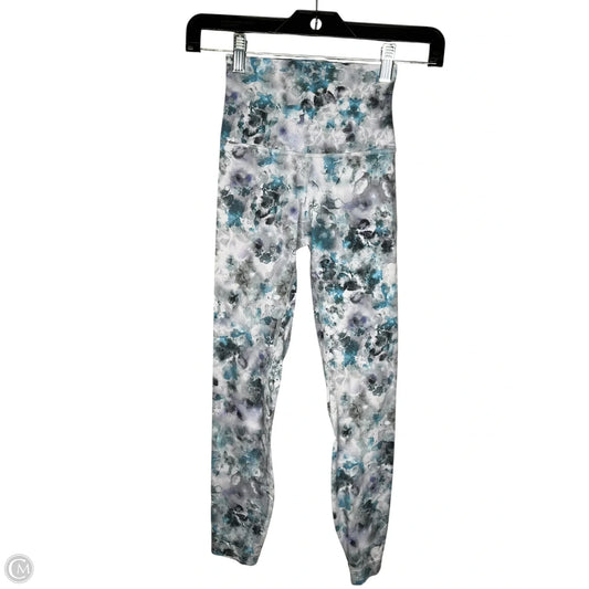 Athletic Leggings By Lululemon In Multi-colored, Size: 0