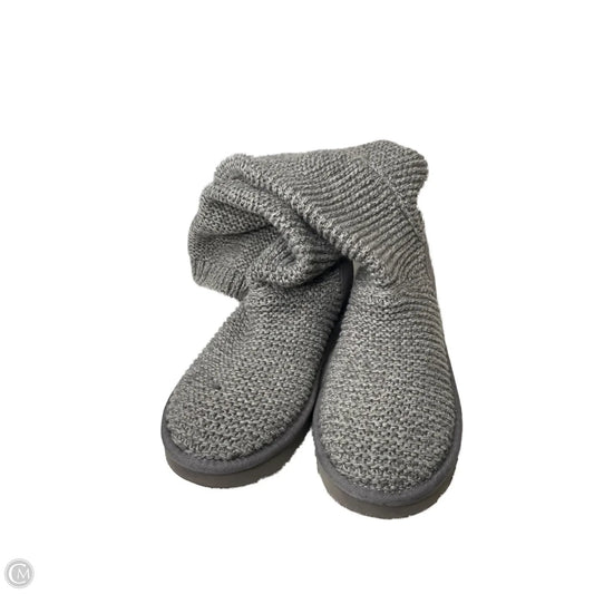 Boots Designer By Ugg In Grey, Size: 9