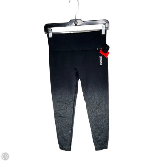 Athletic Leggings By Gym Shark In Black, Size: M
