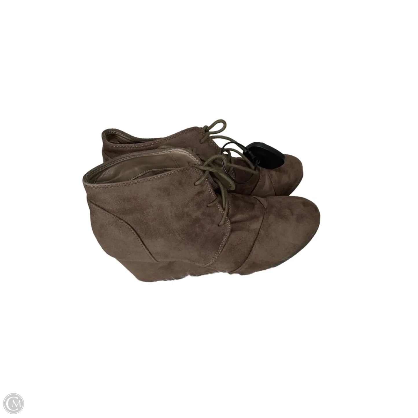 Boots Ankle Heels By Dream Pairs In Brown, Size: 7.5