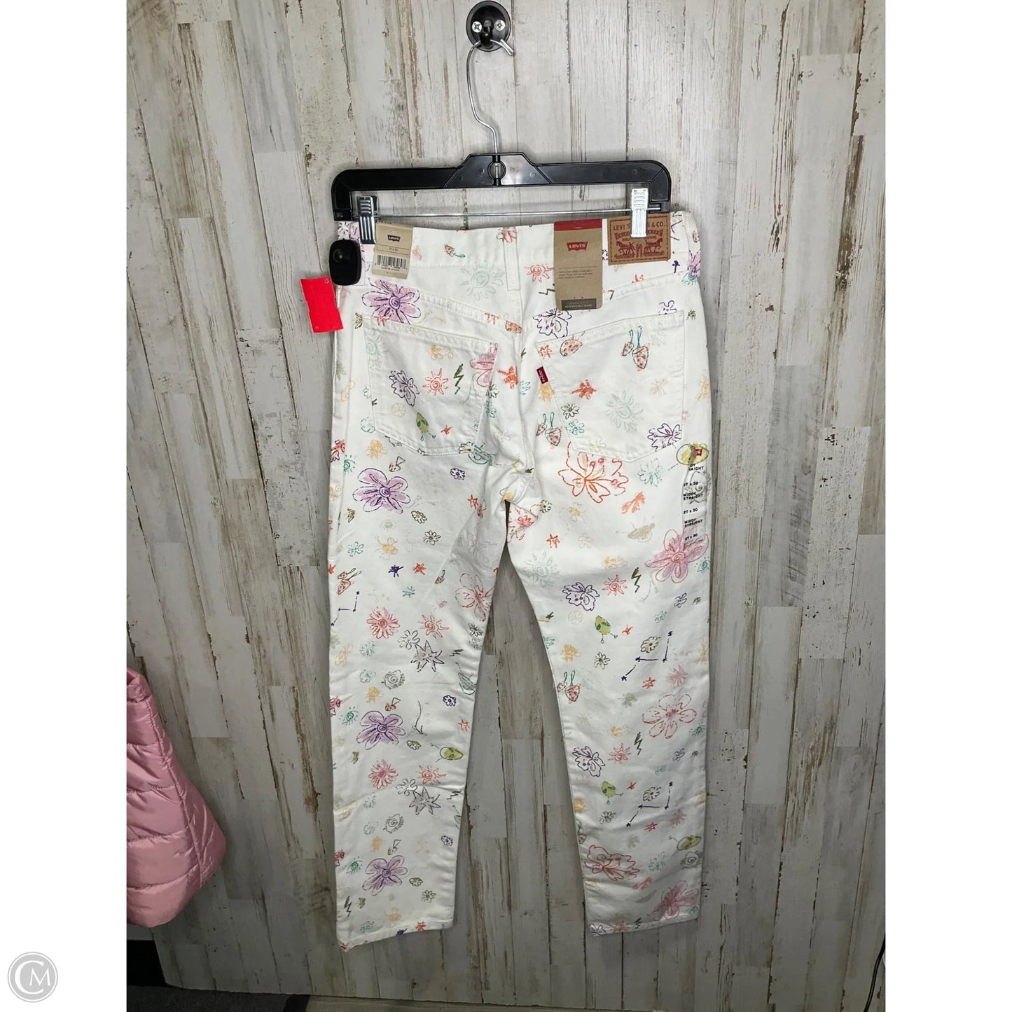 Jeans Straight By Levis In Multi-colored, Size: 4