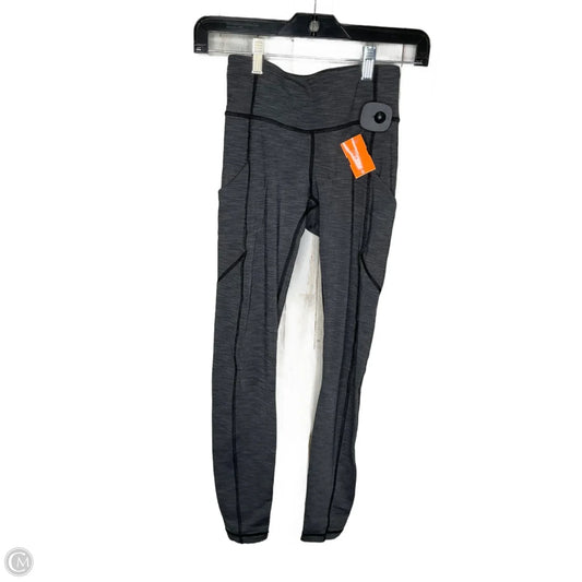 Athletic Leggings By Lululemon In Grey, Size: 2