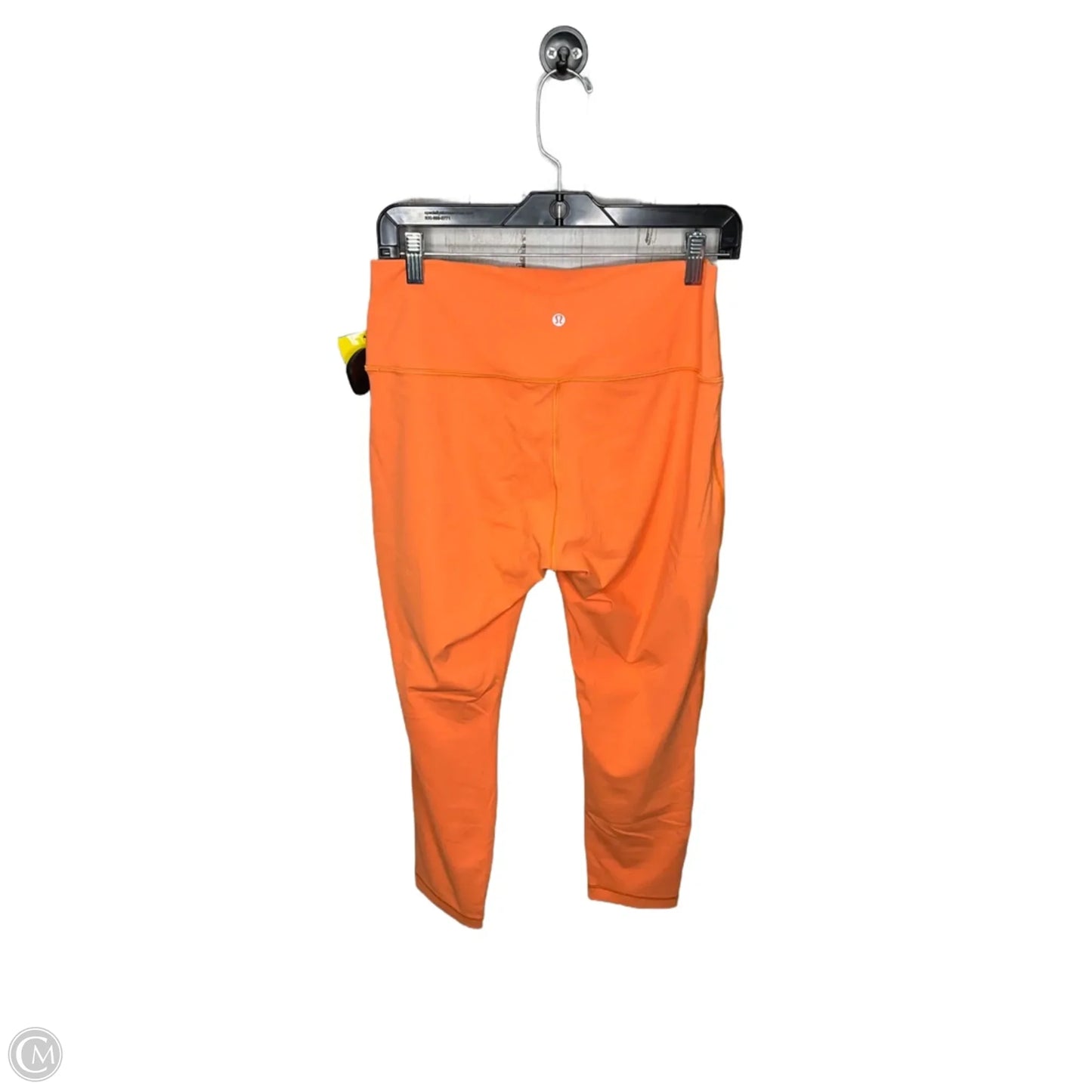 Athletic Leggings By Lululemon In Orange, Size: 12