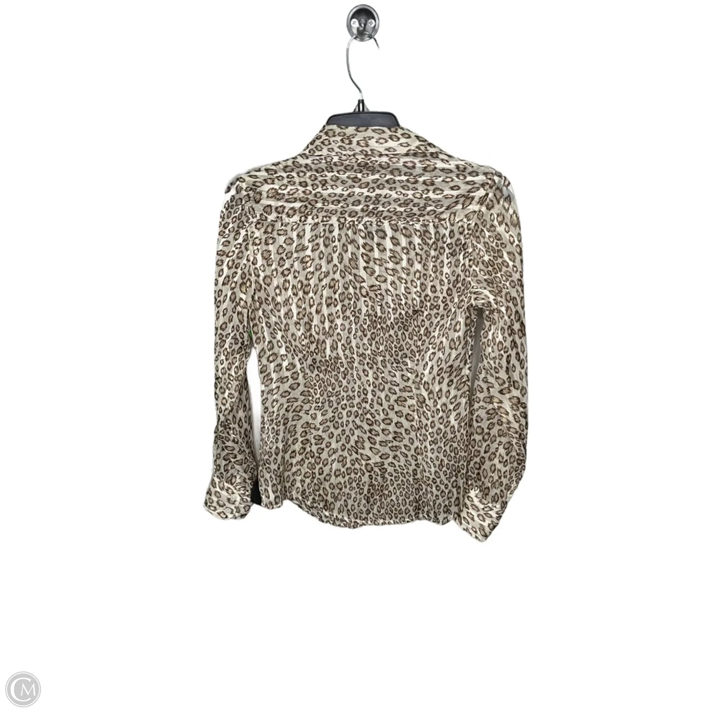 Top Long Sleeve By Lucky Brand In Animal Print, Size: Xs