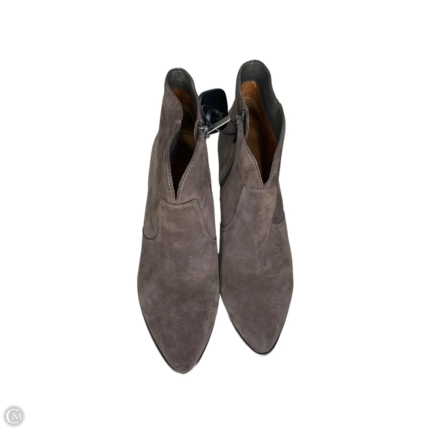 Boots Designer By Frye In Grey, Size: 10