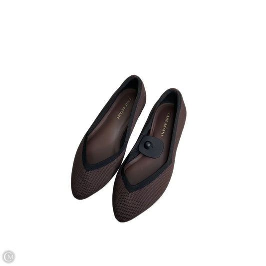 Shoes Flats By Lane Bryant In Brown, Size: 8
