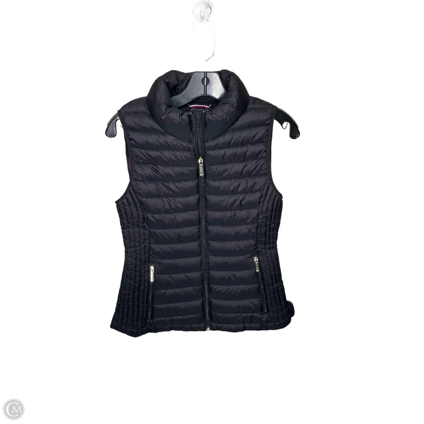 Vest Puffer & Quilted By Tommy Hilfiger In Black, Size: Xs