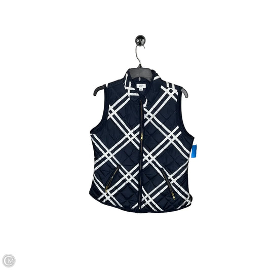 Vest Puffer & Quilted By Crown And Ivy In Navy, Size: M
