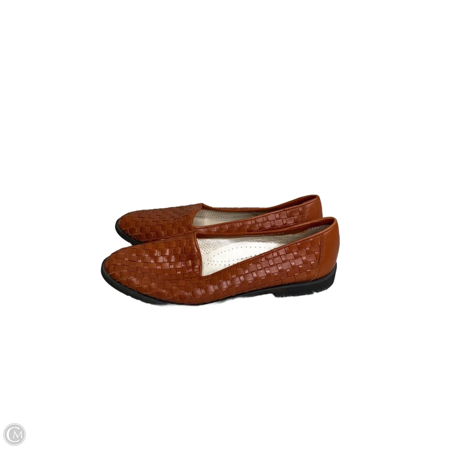 Shoes Flats By Cole-haan In Bronze, Size: 8.5