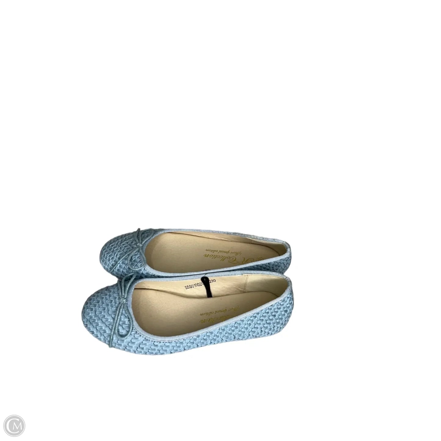 Sandals Flats By Clothes Mentor In Blue, Size: 5