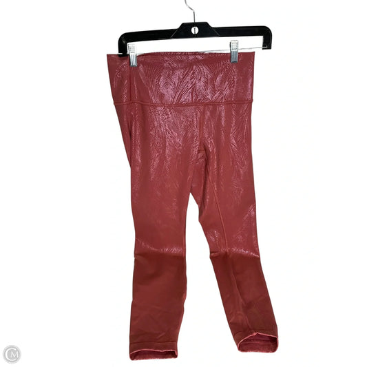 Athletic Leggings By Lululemon In Pink, Size: 8