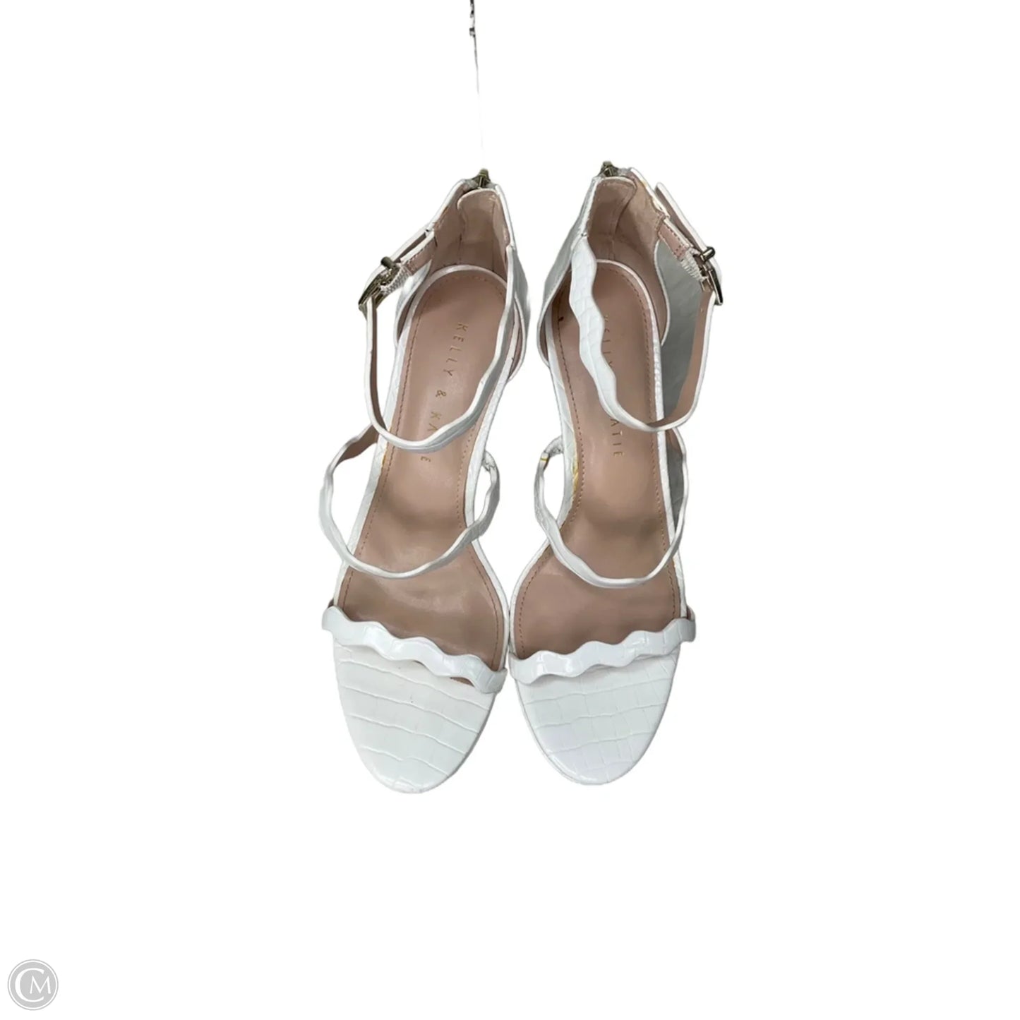 Shoes Heels Stiletto By Kelly And Katie In White, Size: 8