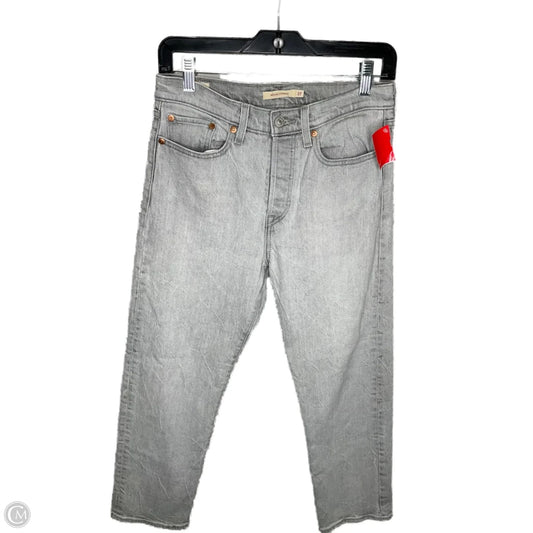 Jeans Straight By Levis In Grey, Size: 4