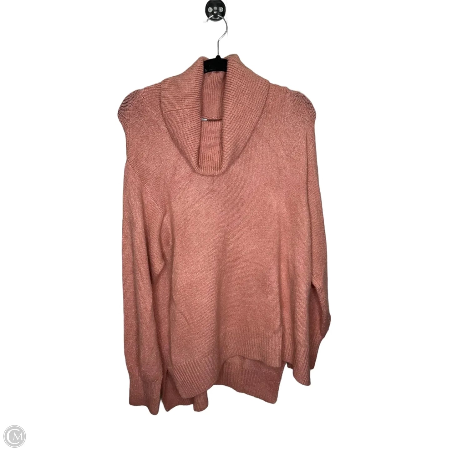 Sweater By Ava & Viv In Pink, Size: 1x