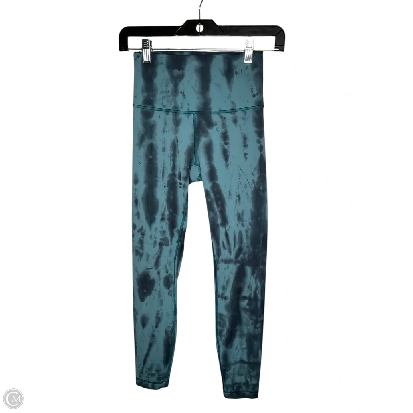 Athletic Leggings By Lululemon In Blue, Size: 4