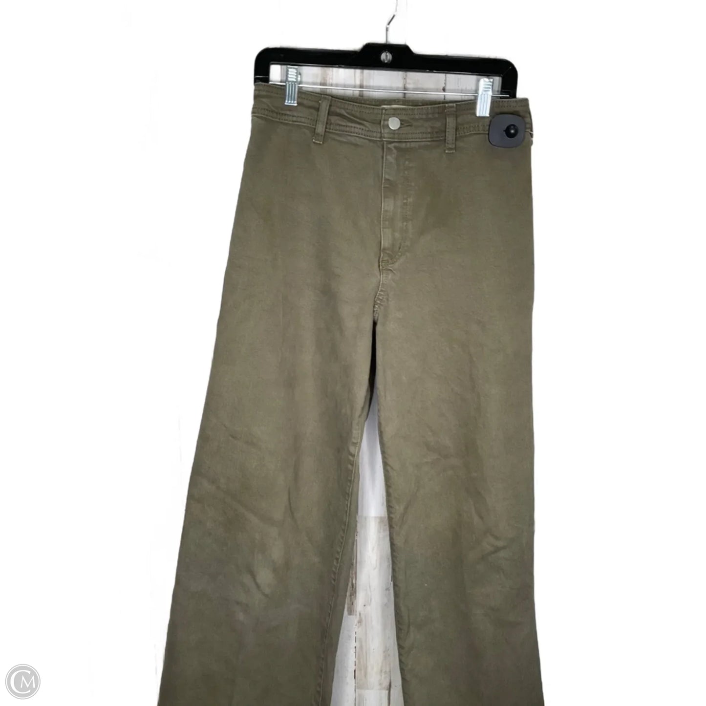 Jeans Wide Leg By Universal Thread In Green, Size: 8