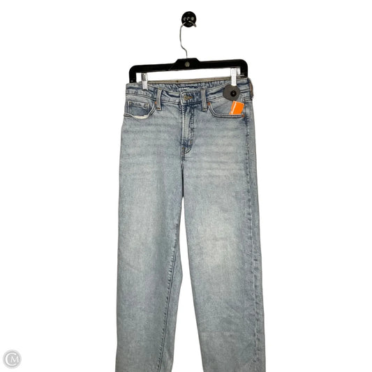 Jeans Straight By Old Navy In Blue Denim, Size: 8