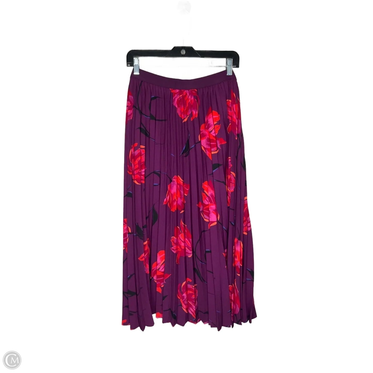 Skirt Maxi By A New Day In Floral Print, Size: Xl