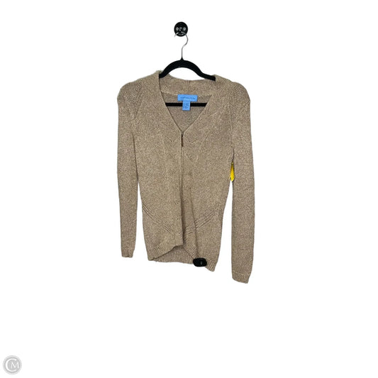 Cardigan By Doncaster In Gold, Size: S