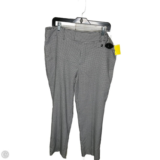 Pants Dress By Cato In Black & White, Size: 16
