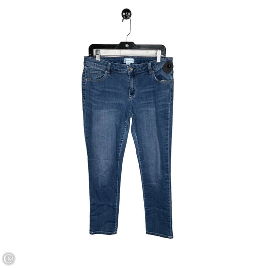 Jeans Boyfriend By Liz Claiborne In Blue Denim, Size: 10
