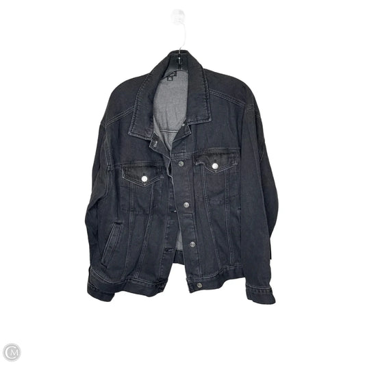Jacket Denim By Pacsun In Black, Size: M