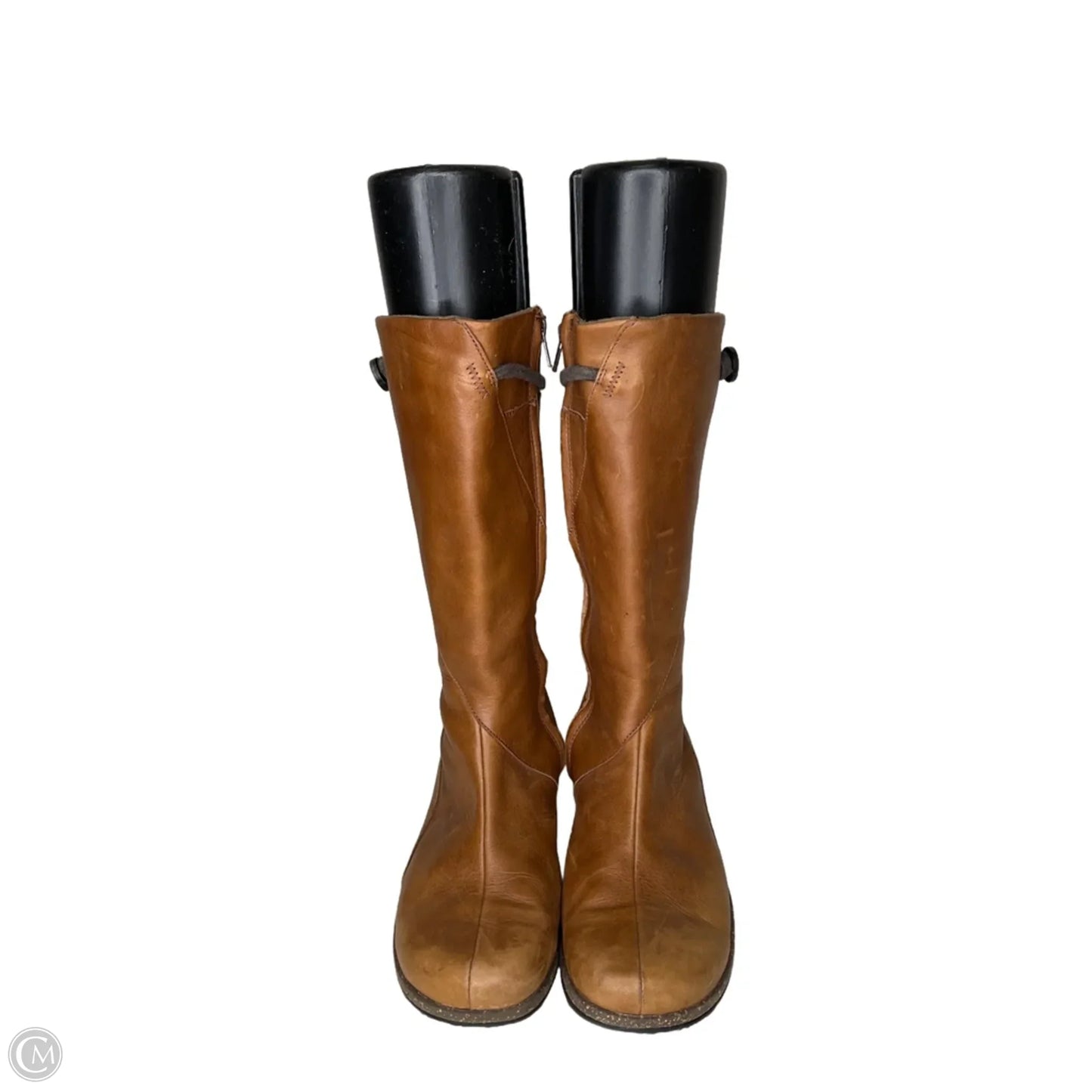 Boots Mid-calf Flats By Teva In Brown, Size: 8