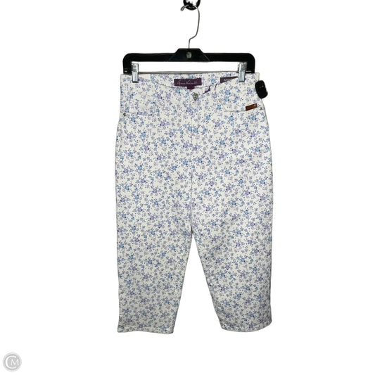 Capris By Gloria Vanderbilt In Floral Print, Size: 6
