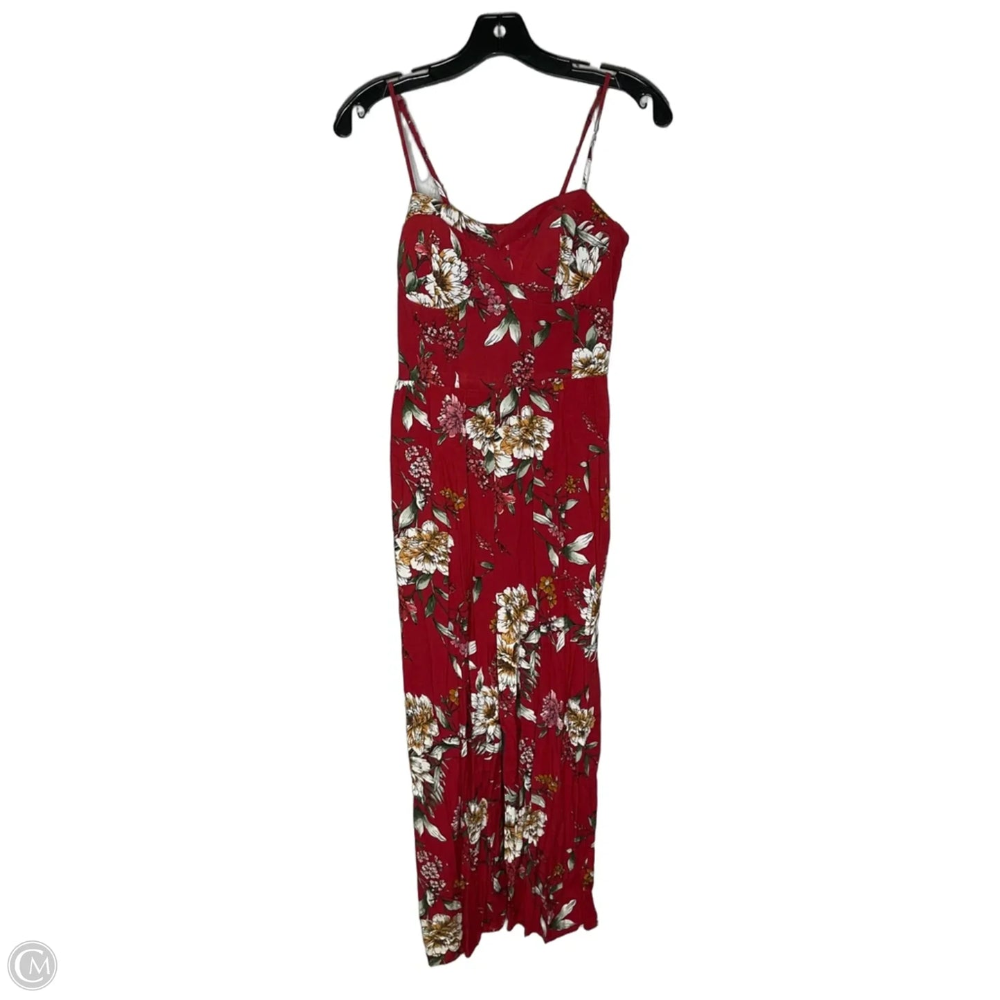 Jumpsuit By Xhilaration In Red, Size: S