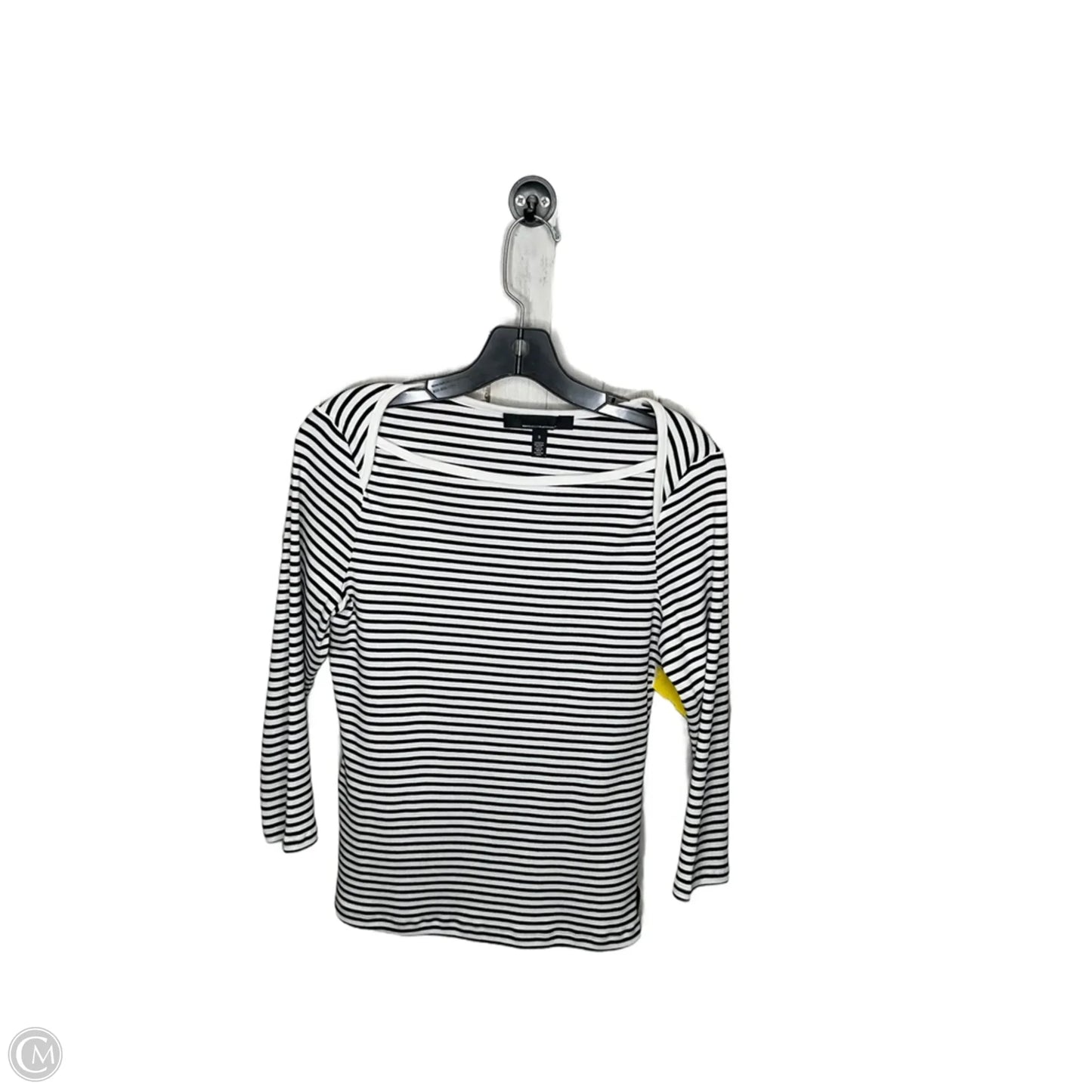 Top Long Sleeve By White House Black Market In Striped Pattern, Size: S