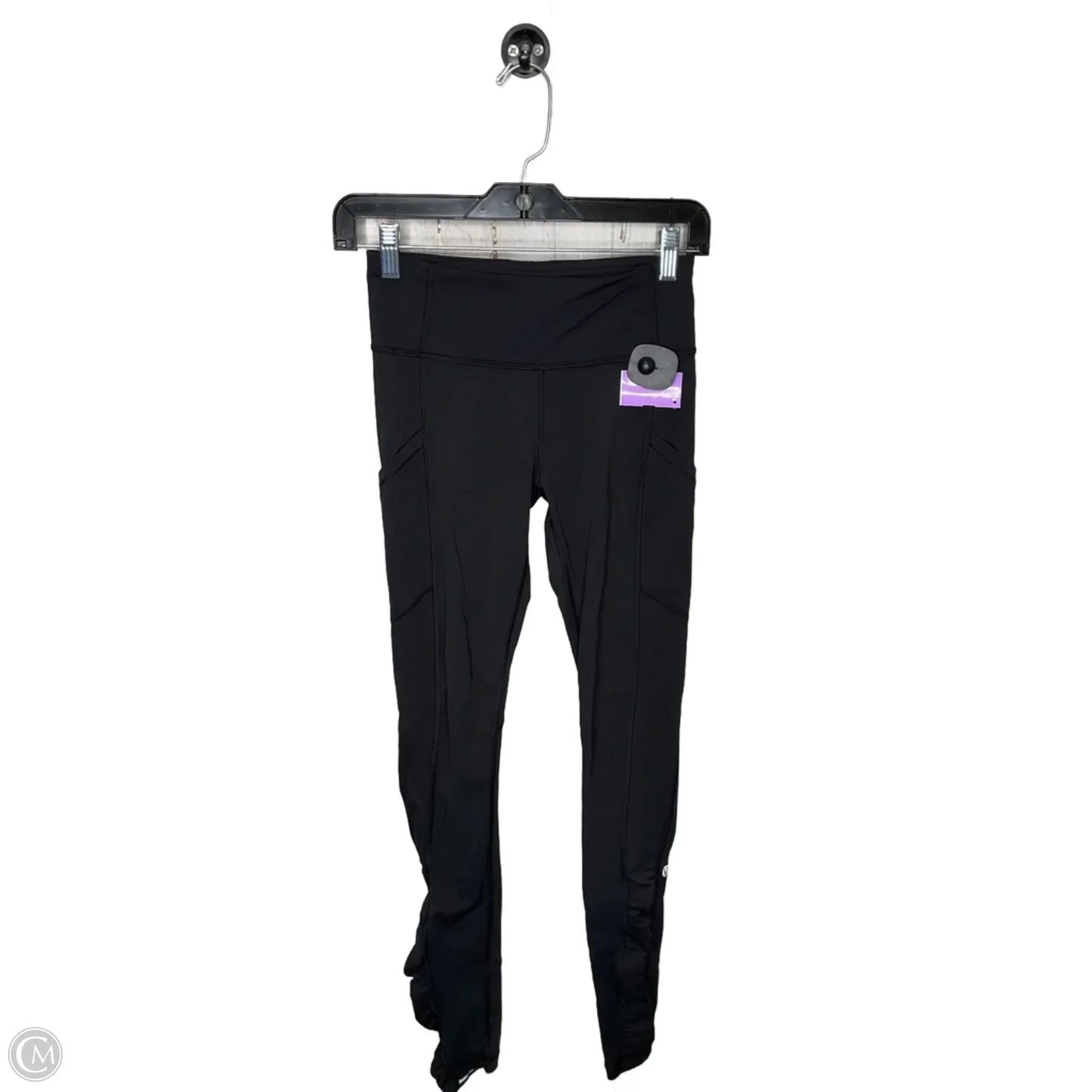 Athletic Leggings By Lululemon In Black, Size: 2