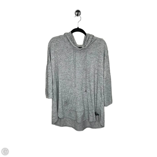 Athletic Sweatshirt Collar By Cable And Gauge In Grey, Size: 1x