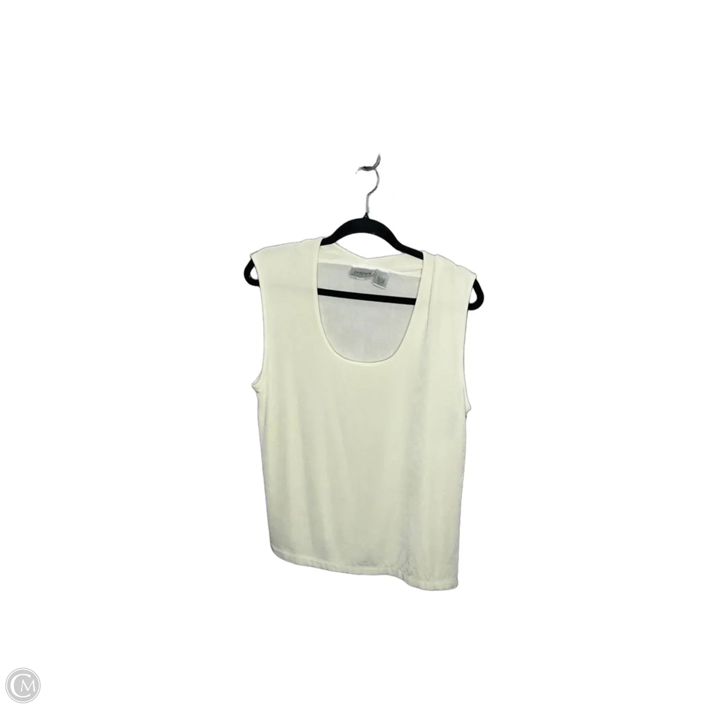 Top Sleeveless Basic By Chicos In Cream, Size: Xl
